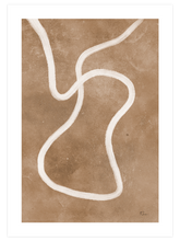 Marron Calme 2 - Art Print